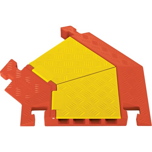 KH694-Linebacker® 4-Channel Heavy Duty Cable Protector - Left Turn