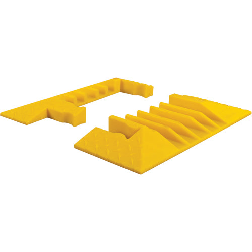KI206-Yellow Jacket® 5-Channel Heavy Duty Cable Protector - End Caps