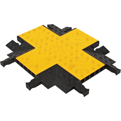 KI216-Yellow Jacket® 5-Channel Heavy Duty Cable Protector - 4-Way Connector