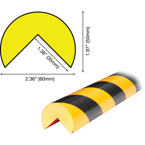 KI354 - A Plus Profile 1M Corner Protection Bumper Guard