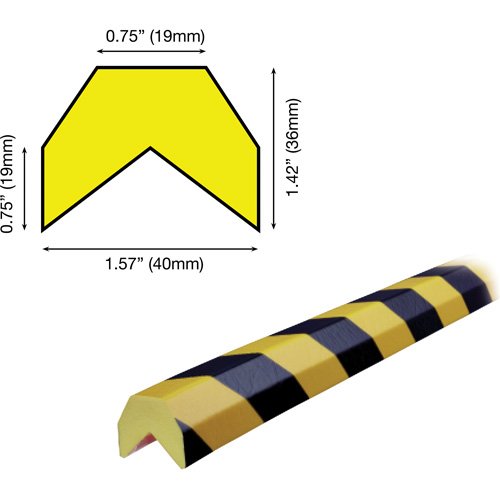 KI356 - AA Profile 5M Corner Protection Bumper Guard