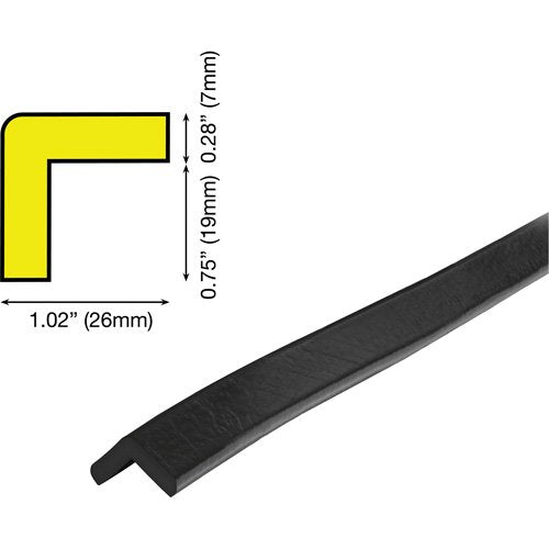KI358 - E Profile 5M Corner Protection Bumper Guard