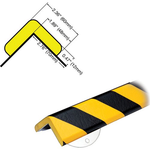 KI362 - WPK-H+ Profile 1M Corner Protection Bumper Guard Wall Protection Kit
