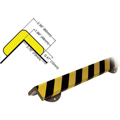 KI363 - WPK-H+ Profile 1M Corner Protection Bumper Guard Wall Protection Kit