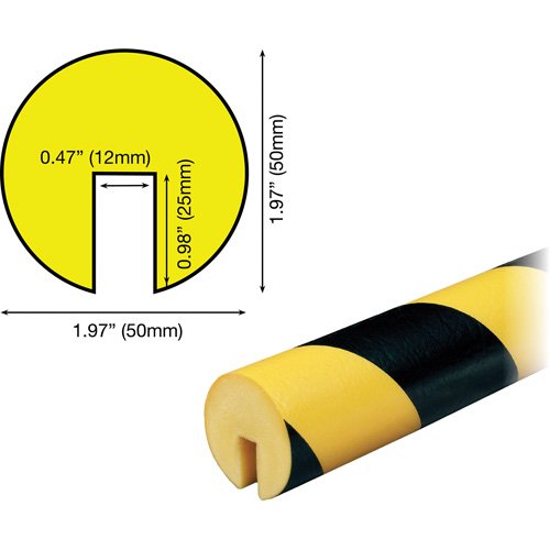 KI370 - B+ Profile 1M Edge Protection Bumper Guard