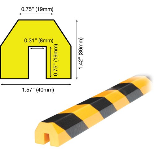 KI372 - BB Profile 5M Edge Protection Bumper Guard