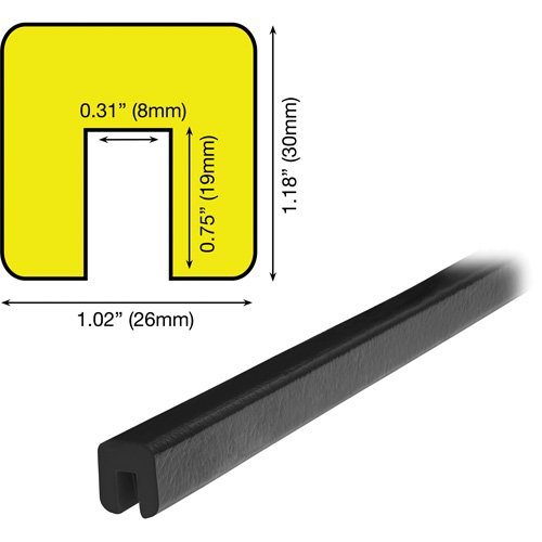 KI374 - G Profile 5M Edge Protection Bumper Guard