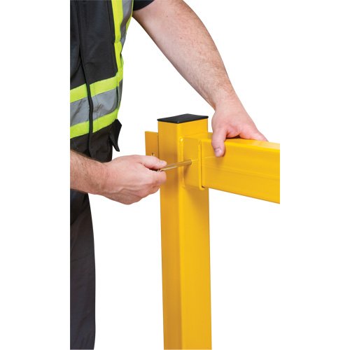KI380 - Corner Post for Light-Duty Guard Rails