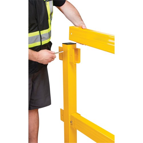KI380 - Corner Post for Light-Duty Guard Rails