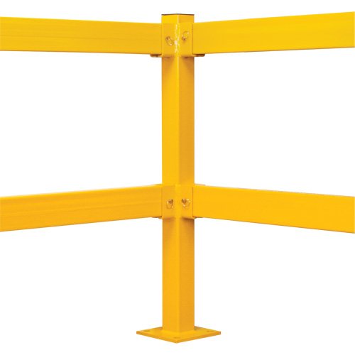 KI380 - Corner Post for Light-Duty Guard Rails