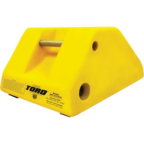 KI402 - 255 Ton Large Equipment Wheel Chock with Handle & Hole