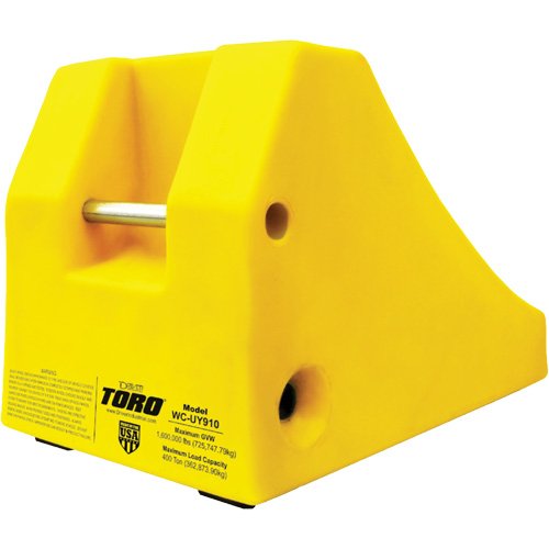 KI403 - 400 Ton Large Equipment Wheel Chock with Handle & Hole