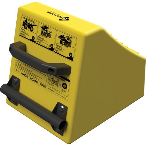 KI416 - Checkers Safety™ Heavy-Duty Ultra Class Mining Wheel Chock