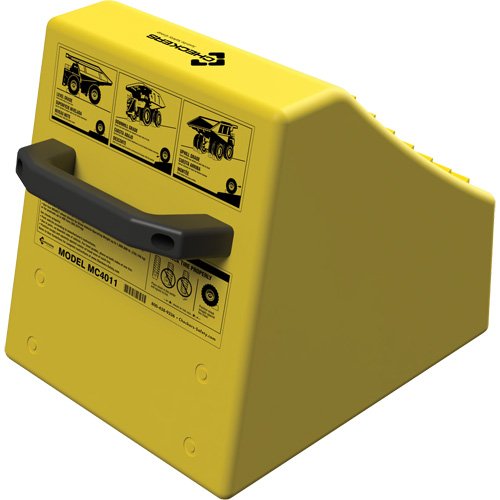 KI417 - Checkers Safety™ Heavy-Duty Ultra Class Mining Wheel Chock without Bracket