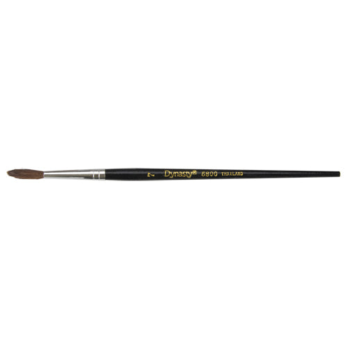 KP603-Black Pointed Bristle Artist Brush