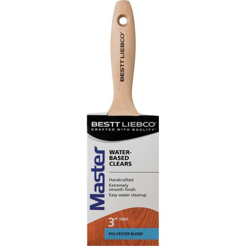 KR551-Master Water-Based Clear Coatings Trim & Angle Paint Brush
