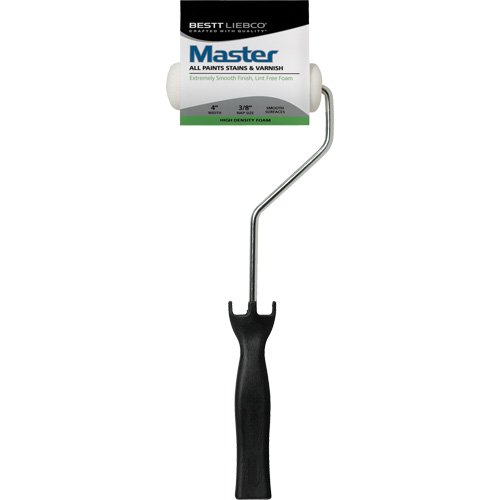 KR579-Master 4" Foam Paint Roller Cover & Frame