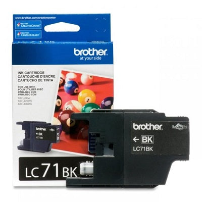 Inkjet Cartridge-Brother Black Standard Yield