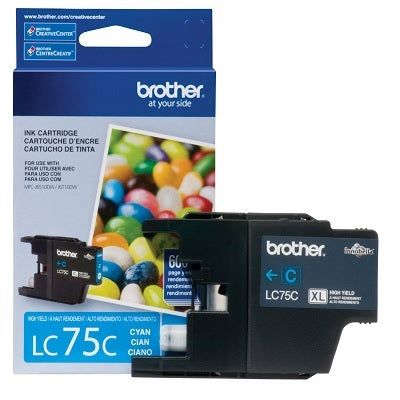 Inkjet Cartridge-Brother Cyan High Yield