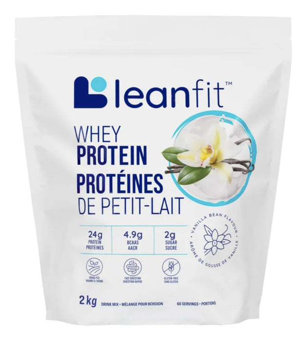 Leanfit Whey Protein, Vanilla, 2 kg