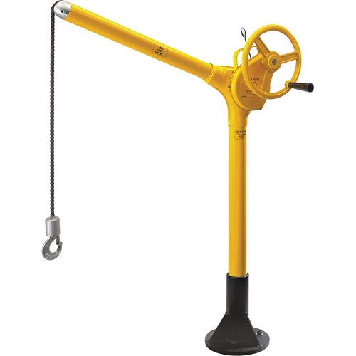 LS952-Tall Industrial Lifting Device with Bolt-Down Base