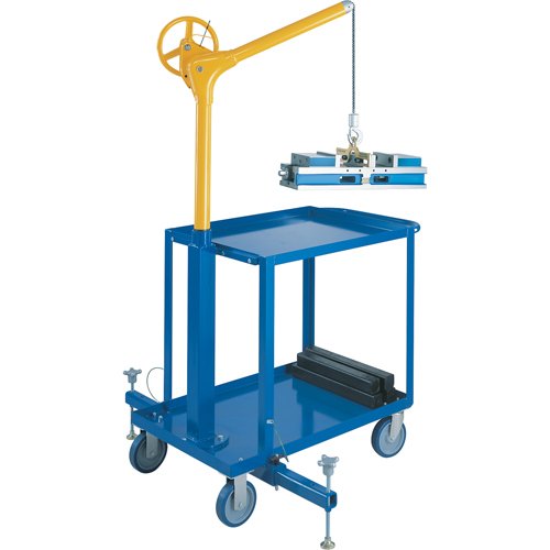 LS954-Tall Industrial Lifting Device with Mobile Cart