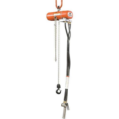 LT610-ShopAir Chain Hoists
