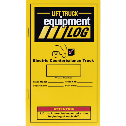 LU451-Forklift Replacement Truck Log Book
