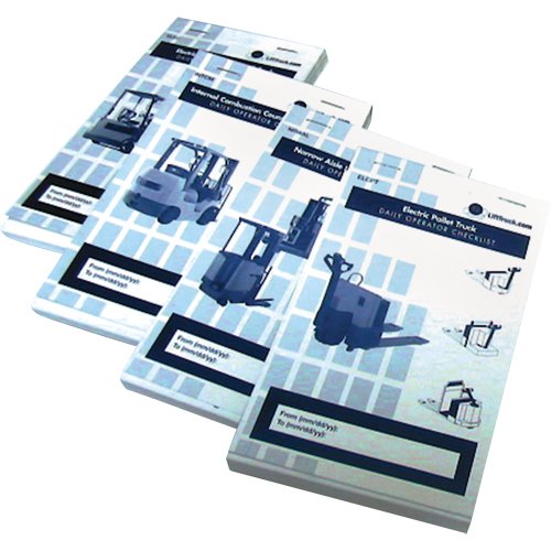 LU462-Forklift Checklist Caddy Replacement Log