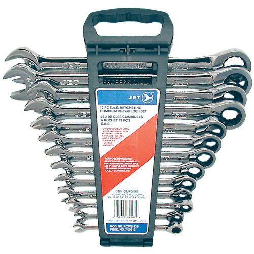 MLA058 - RCWS-13S Long Pattern SAE Ratcheting Combination Wrench Set
