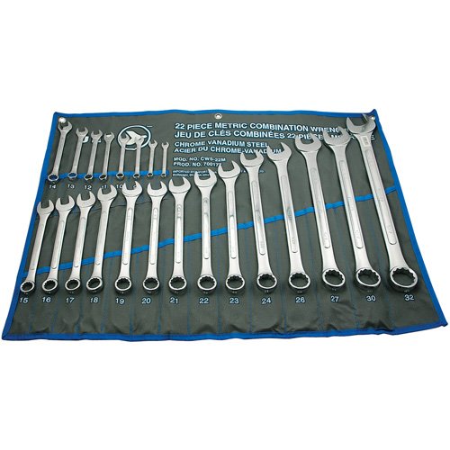 MLA100 - Raised Panel Combination Wrench Set