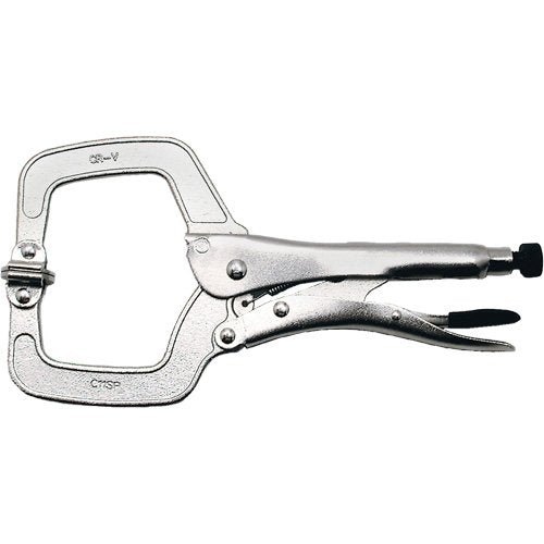 MLA242 - Super Heavy-Duty Locking C-Clamp with Swivel Pad