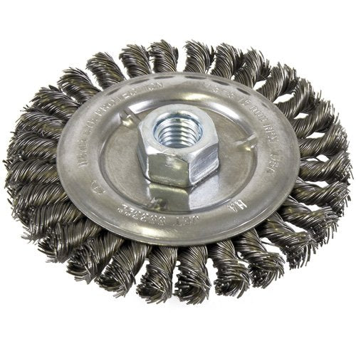 MLA313 - Standard Face Knot Wire Wheel Threaded