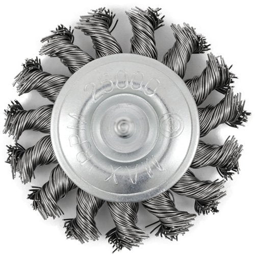 MLA325 - Shaft Mounted Knot Twisted Radial Brush