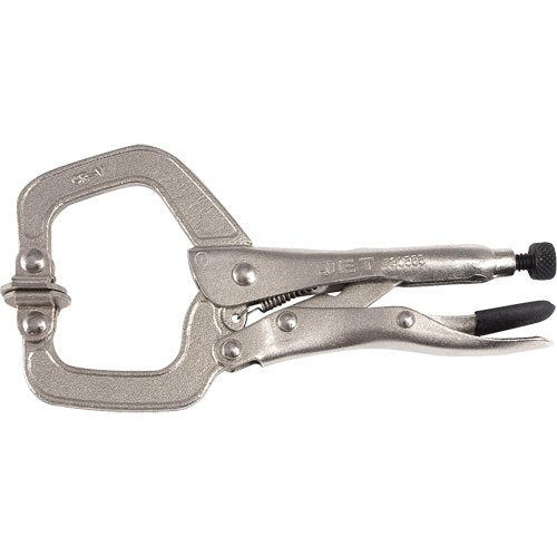 MLA355 - Super Heavy-Duty Locking C-Clamp with Swivel Pad
