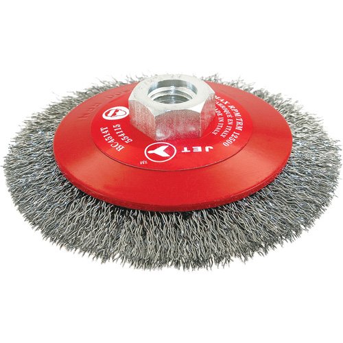 MLA367 - High-Performance Bevel Crimped Conical Brush