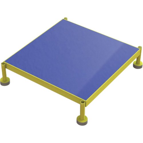 MP243-Adjustable Height One-Step Work Platform