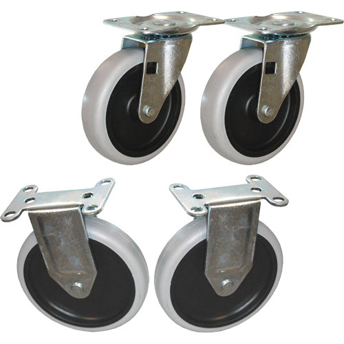 MP438-Flat Shelf Cart Caster Kit