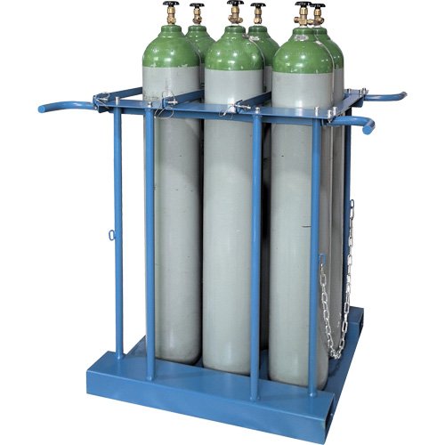 MQ096 - 6-Cylinder Forklift Cylinder Storage Caddy