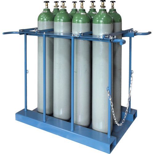 MQ097 - 8-Cylinder Forklift Cylinder Storage Caddy