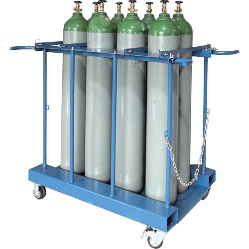 MQ100 - 8-Cylinder Forklift Cylinder Storage Caddy