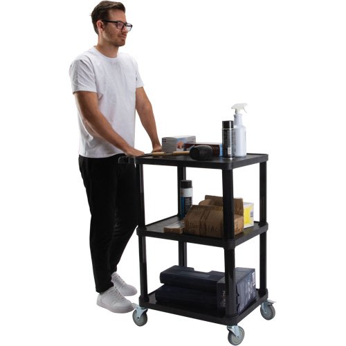 MQ183 - Utility Cart with Flat Shelf