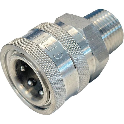 NAA227-3/8" Male 316 Stainless Steel Quick Disconnect Sockets