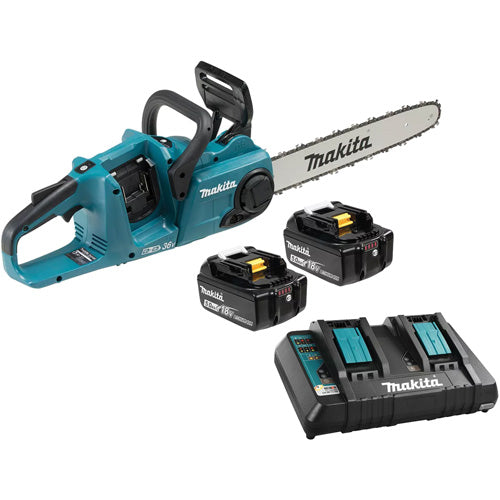 NAA384-LXT 5.0Ah Brushless Rear Handle Chainsaw Kit