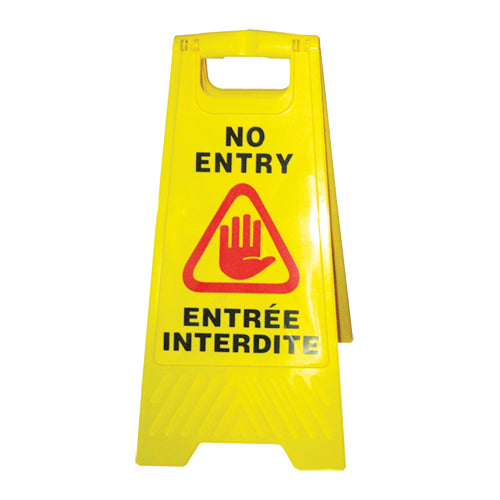 NC547-"No Entry/Entrée Interdite" Safety Sign