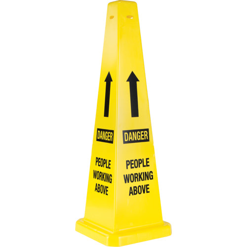 NC674-"People Working Above" Traffic Cones