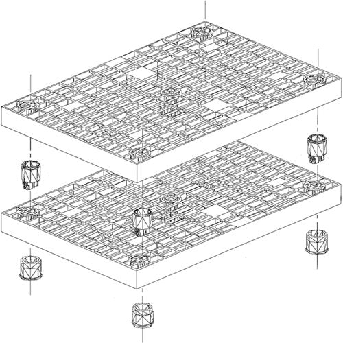 NG187-Add-A-Level® Work Platform Base Unit