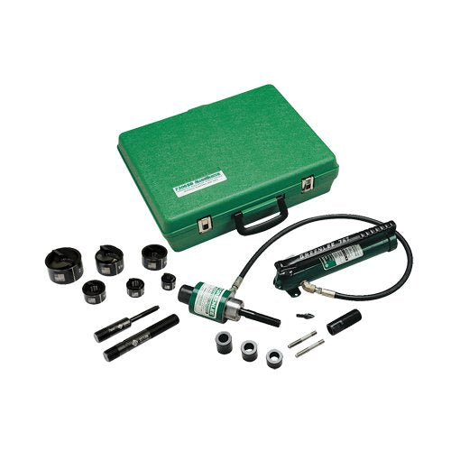 NIH479-Hydraulic Knockout Kit with Hand Pump and Slug-Buster® Punches
