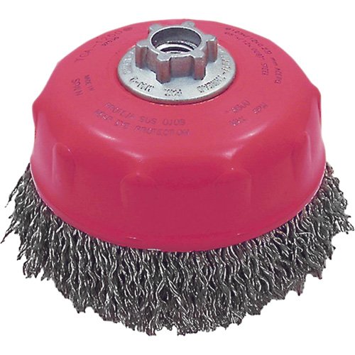 NIS903 - MAXI-CRIMPED Premium Crimped Wire Cup Brush