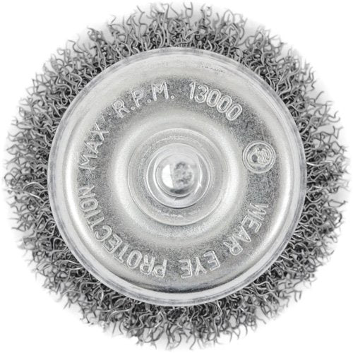 NIS905 - Shaft Mounted Crimped Cup Brush